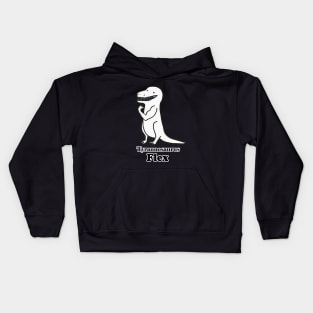 tyrannosaurus flex Kids Hoodie